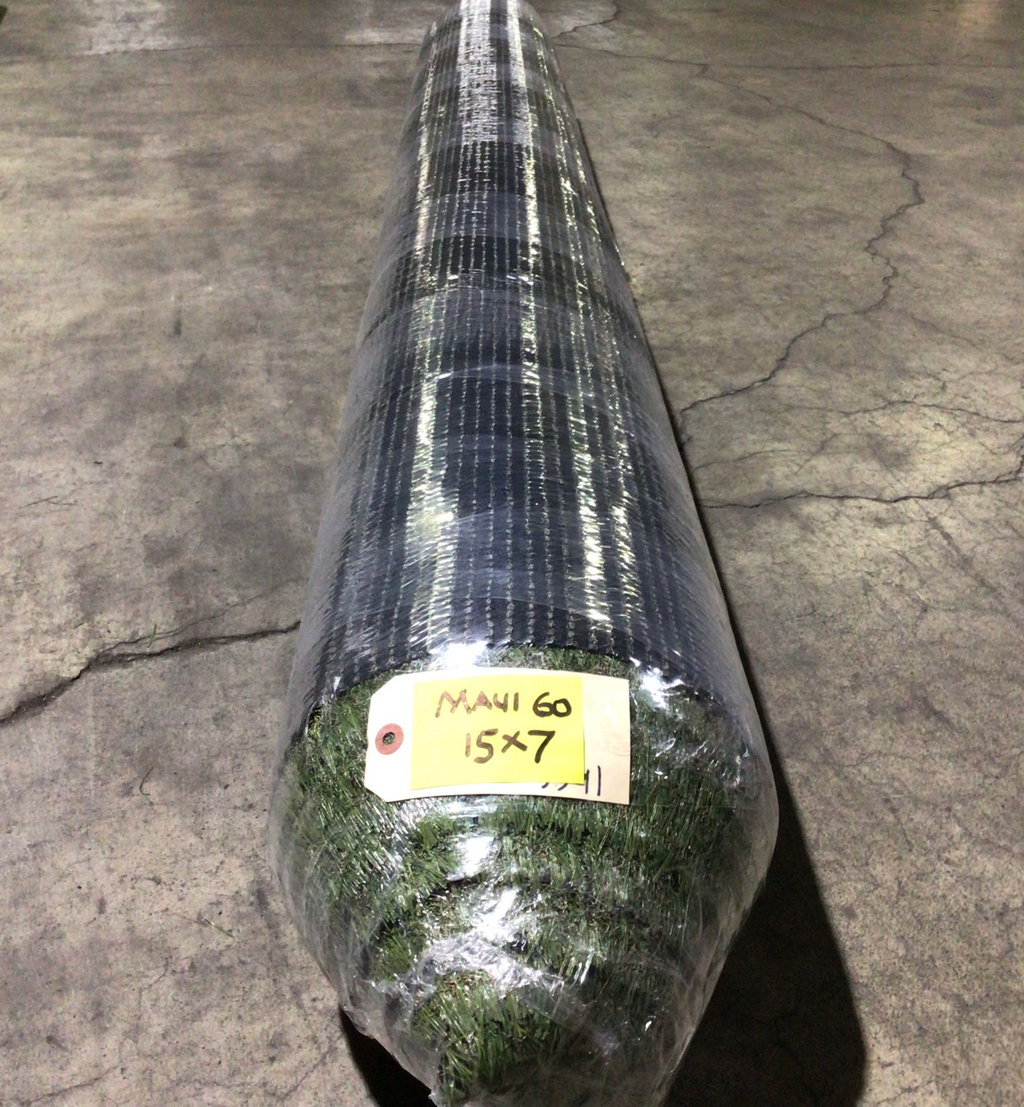 Maui 60 | 15ft x 7ft Roll | Triple-Blend 3D Blade Turf